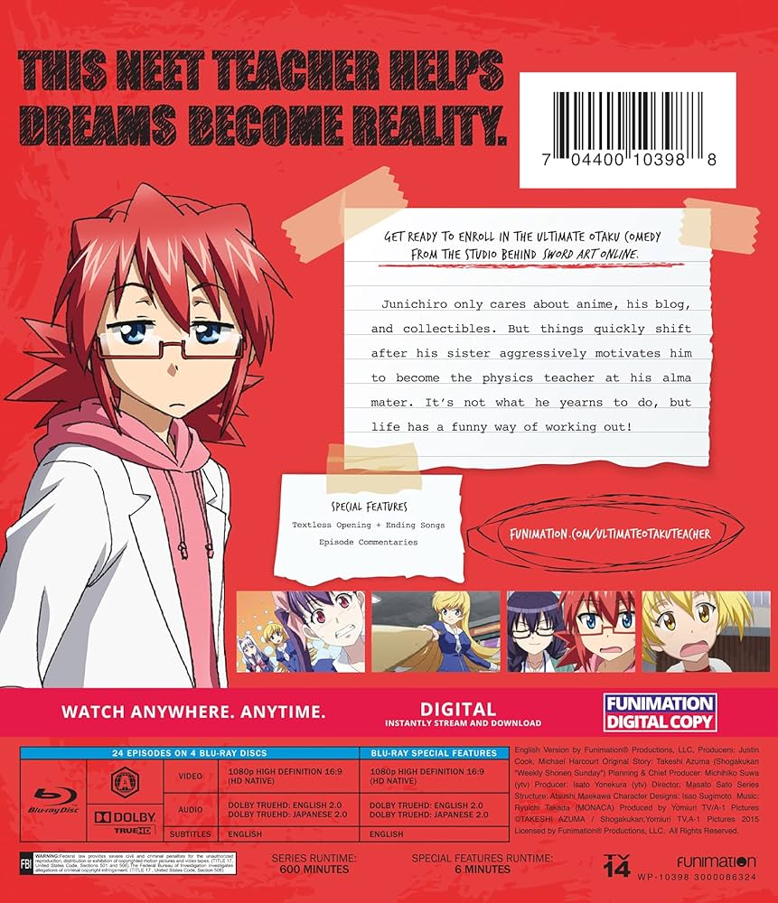 その他 Ultimate Otaku Teacher: The Complete Series [Blu-ray] Amazon.com: Ultimate Otaku Teacher Complete Series Blu-ray